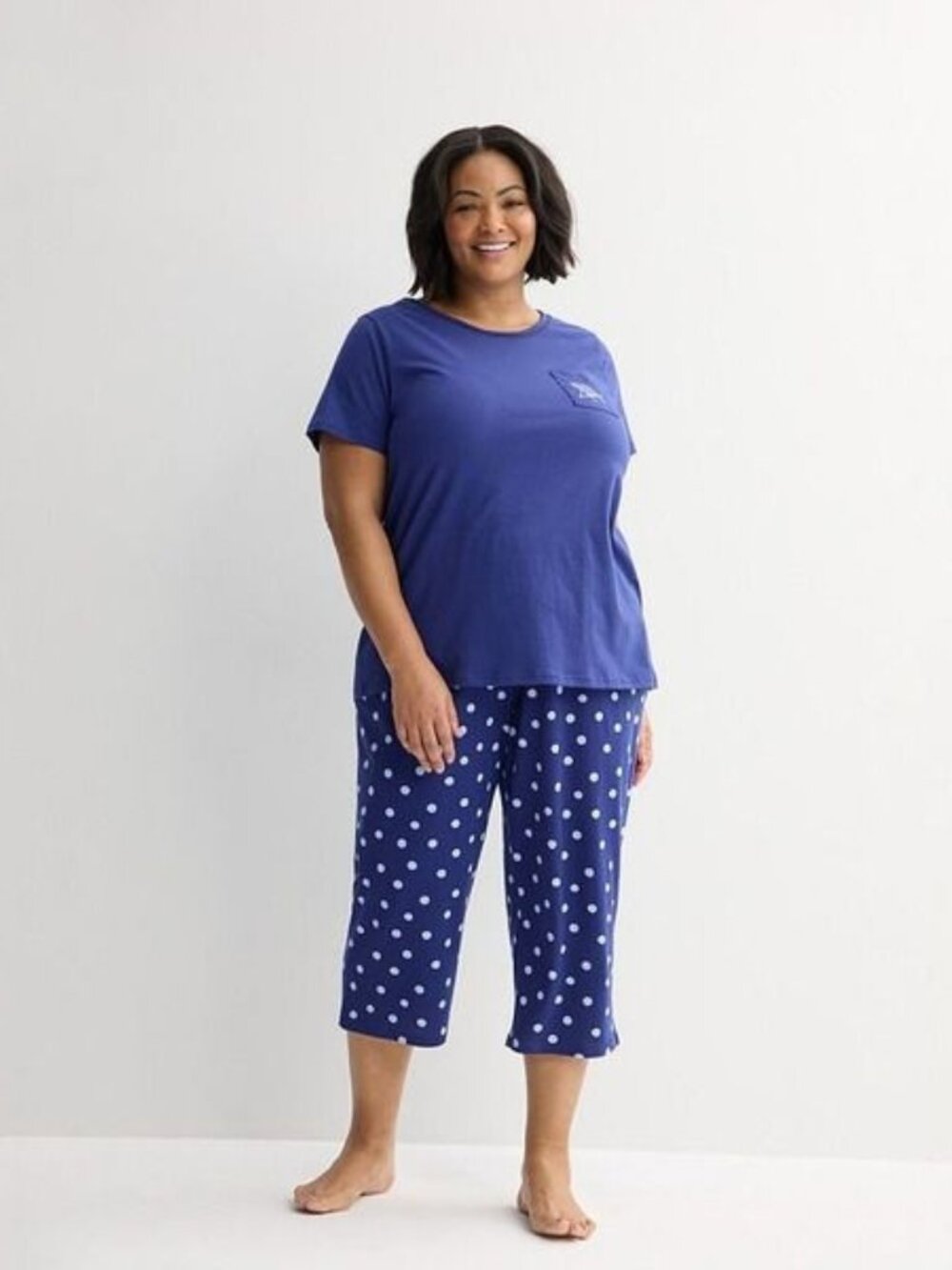 NWT Croft & Barrow Top Capri Pajama Set SZ 4X ~ Plus SZ